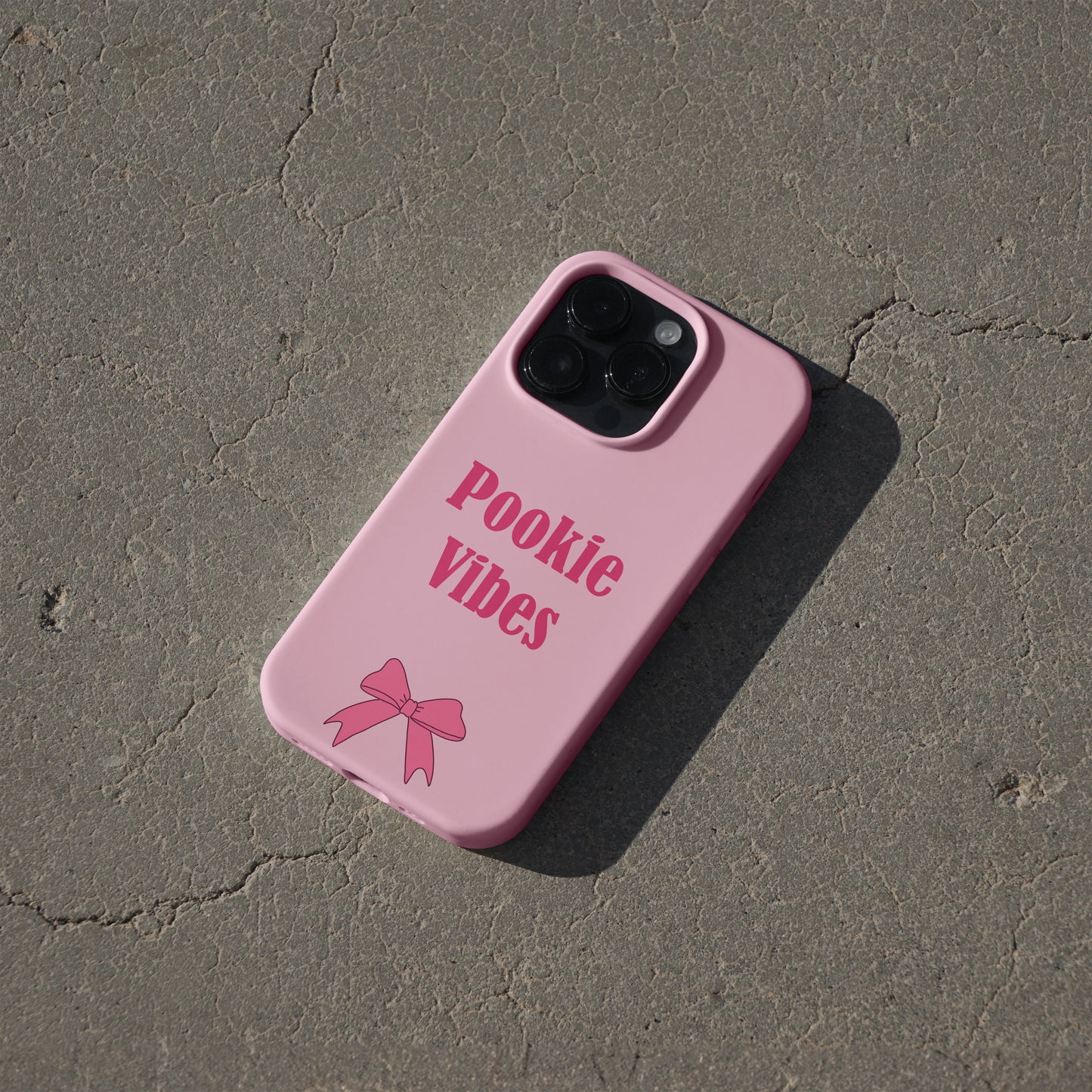 'Pookie Vibes' - Cute Pink Slim Phone Case