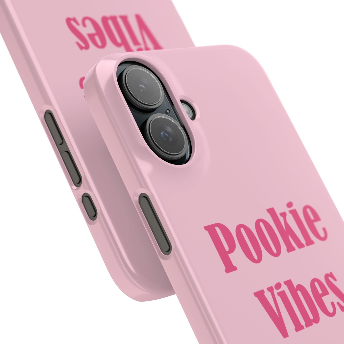 'Pookie Vibes' - Cute Pink Slim Phone Case